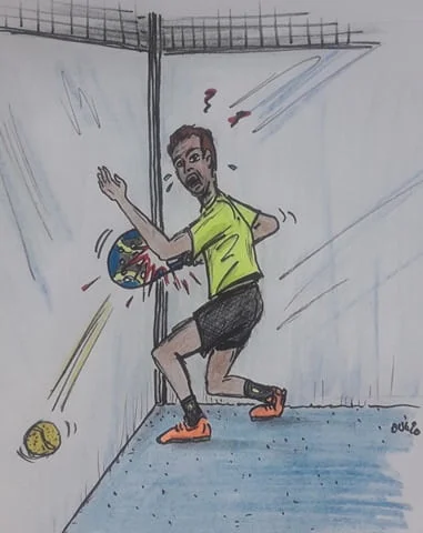 coude padel humour | Padel Magazine