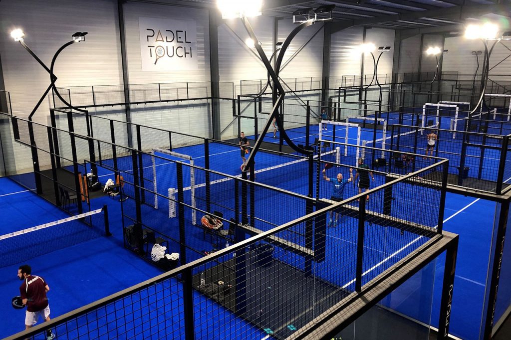 padel gestió esportiva tàctil