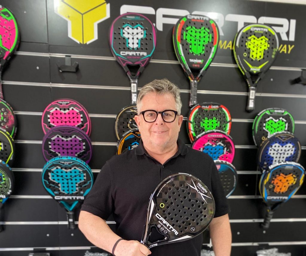 Antonio Martins Cartri ketcher padel