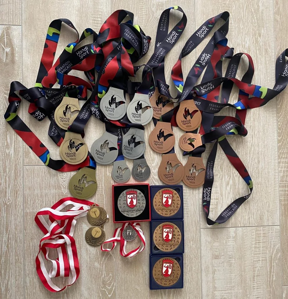 Kevin Farhang handisport médailles | Padel Magazine