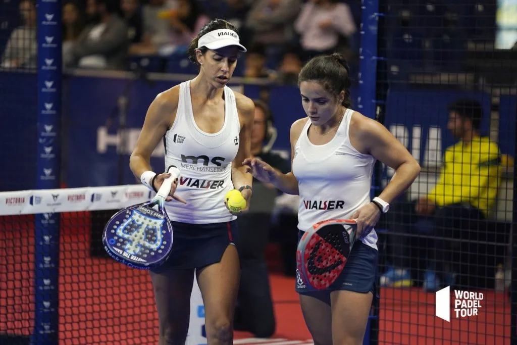 Marta Marrero Paula Josemaria discussion world padel tour | Padel Magazine