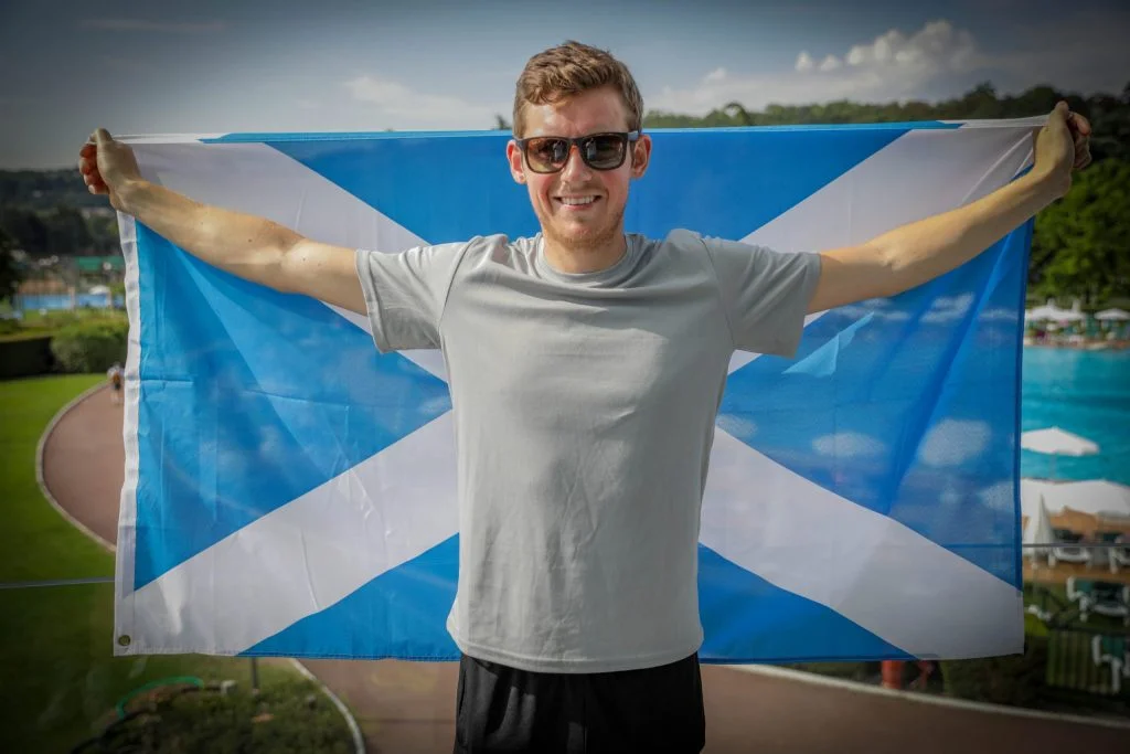 écosse squash padel pyramides drapeau | Padel Magazine