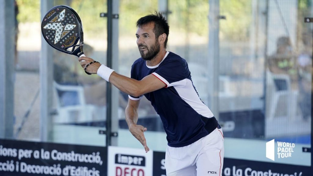 Benjamin Tison vänsterhänt padel