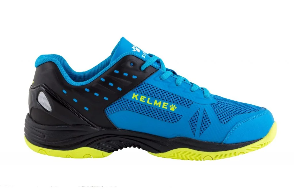 Chaussure de padel Kelme K-Drex jaune côté extérieur