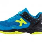 Chaussure de padel Kelme K-Drex jaune côté intérieur | Padel Magazine Chaussure de padel Kelme K-Drex jaune côté intérieur