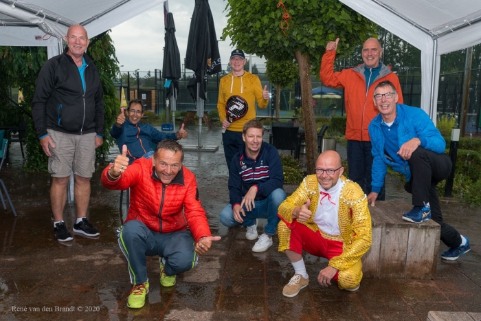 En klubb av padel mer i Nederländerna