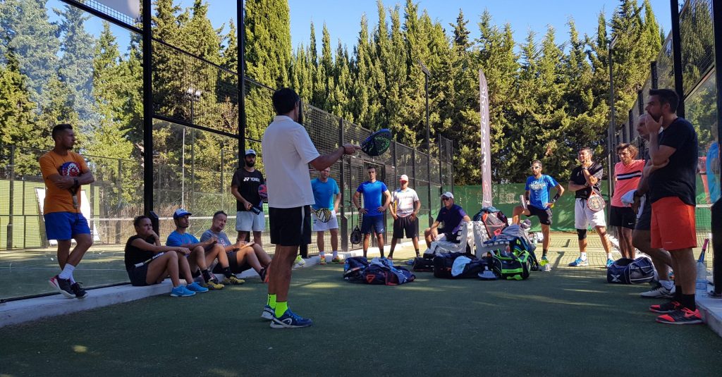 Country Club-training padel versterken