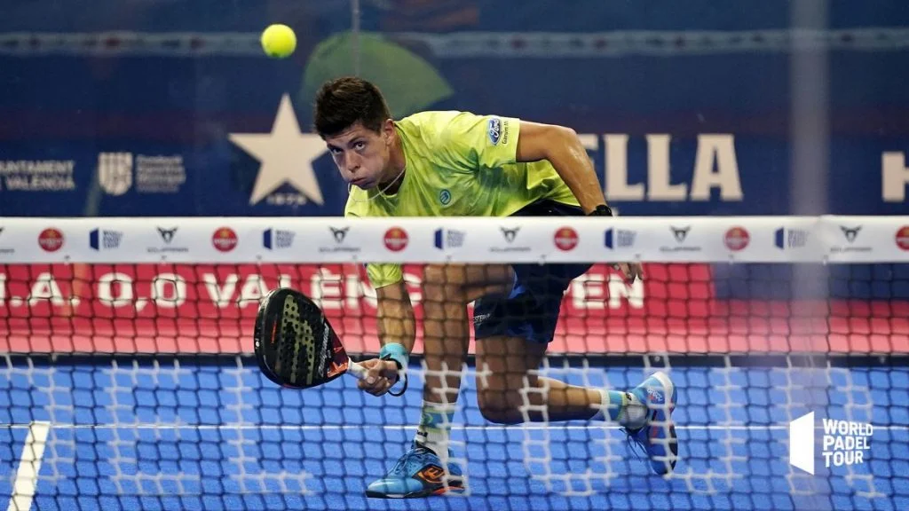 Juan Tello volée de coup droit