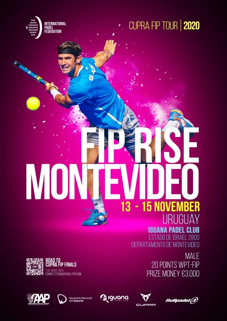 Affiche FIP Rise Montevidéo | Padel Magazine