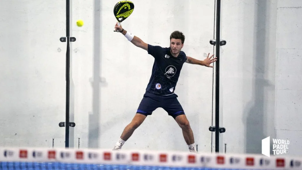 Johan Bergeron revers world padel tour