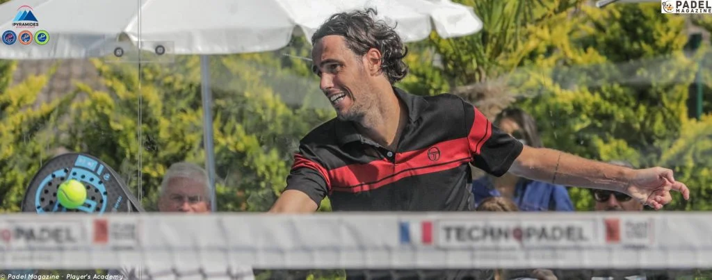 robin haziza volée de coup droit | Padel Magazine robin haziza volée de coup droit