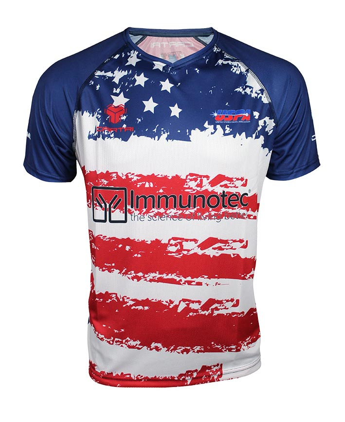 Cartri t-shirt USA padel