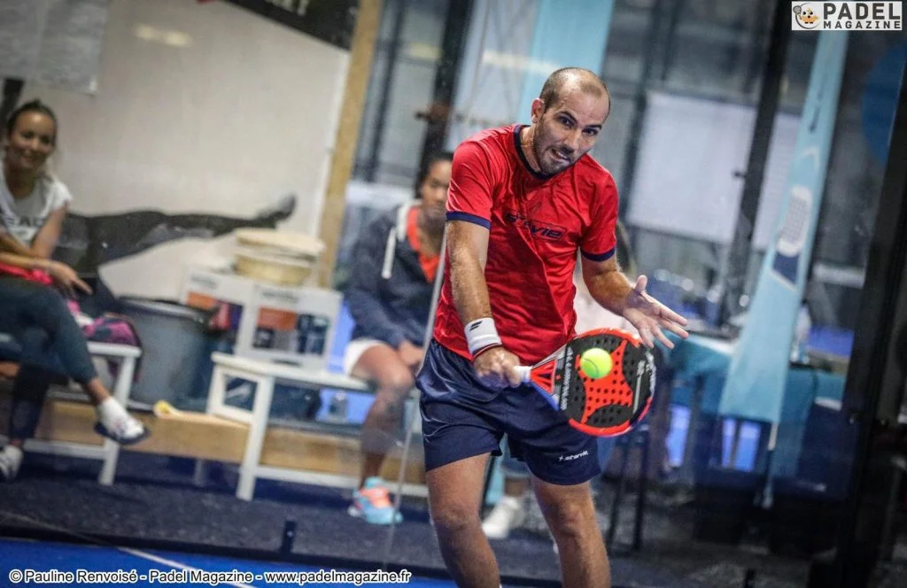 Jérémy Ritz revers tournois padel starvie | Padel Magazine