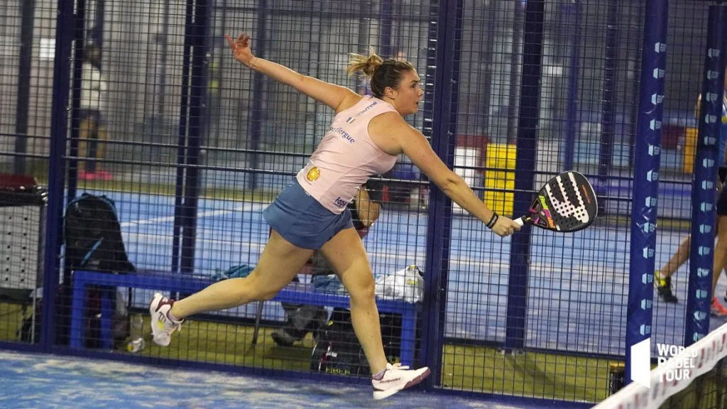 Laura Clergue course filet | Padel Magazine Laura Clergue course filet