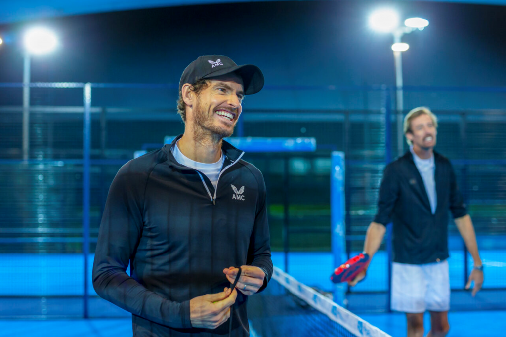 Andy Murray: “The padel wordt steeds populairder”