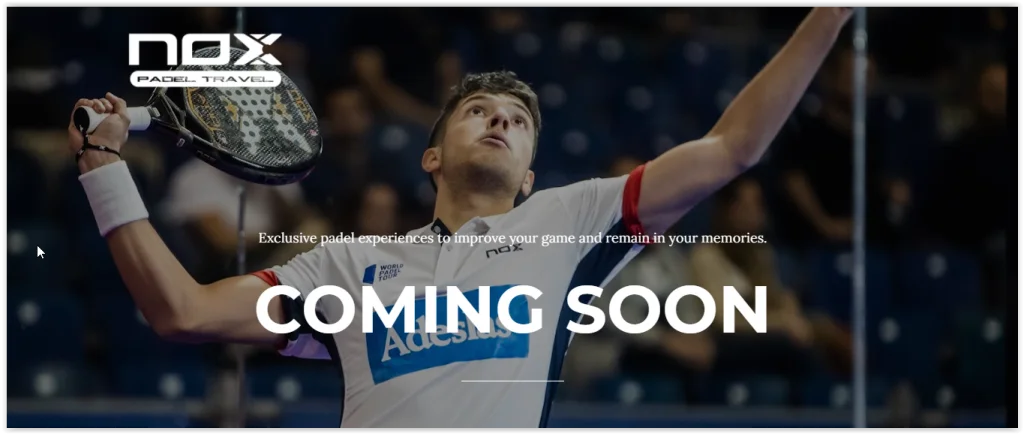 Nox Padel Travel : c´est pour bientôt