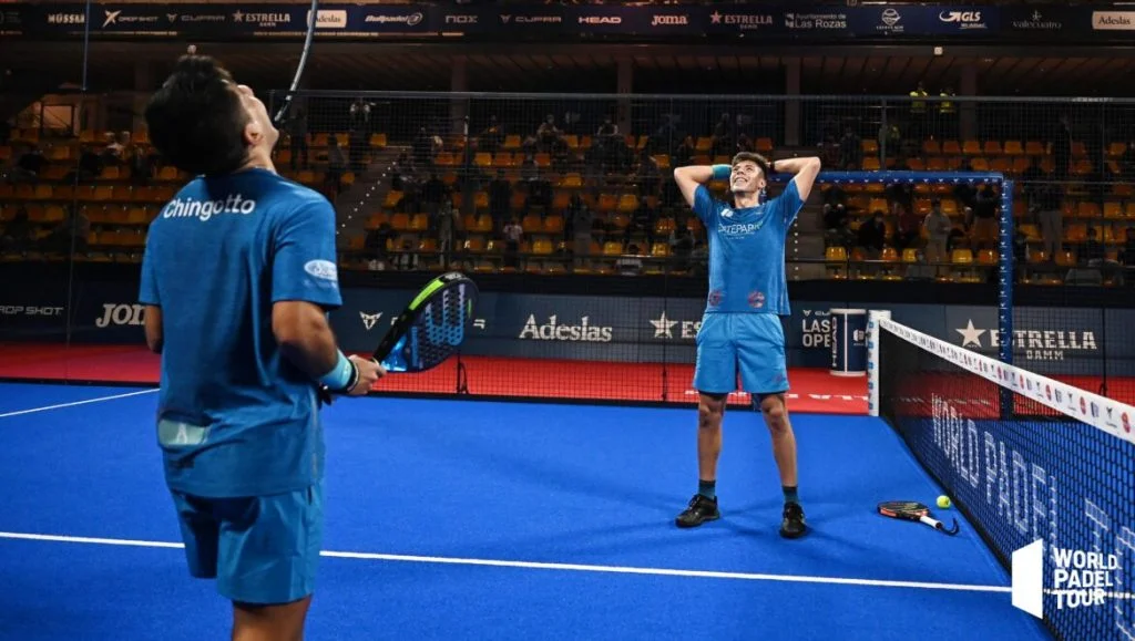 juan-tello-fede-chingotto-victoire amour joie