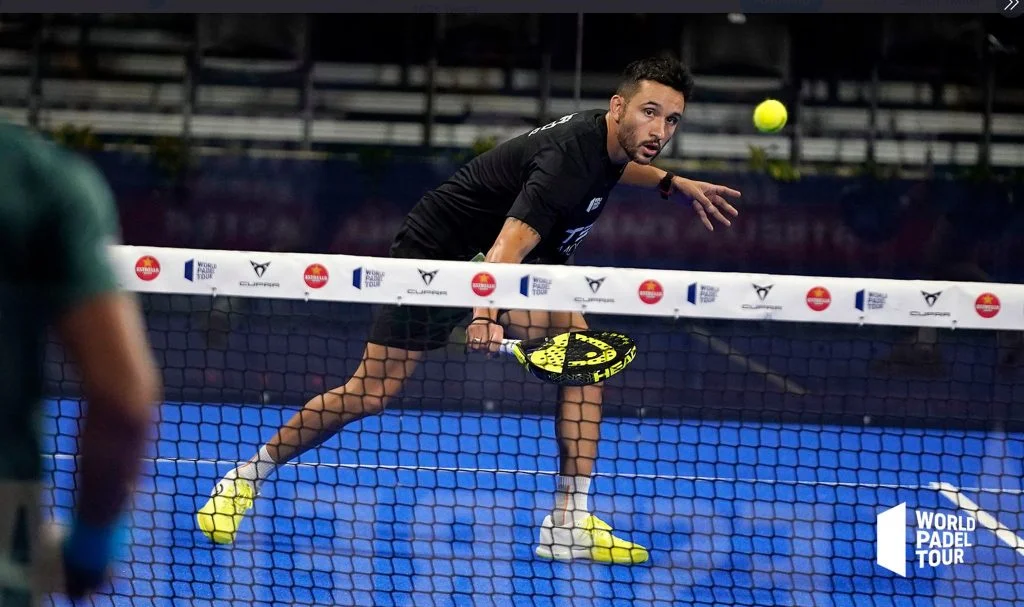 sanyo padel alpha pro head padel 2021 volée revers