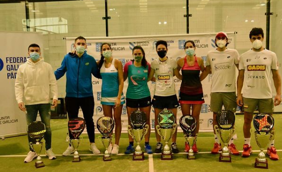 Campeone padel absoluto gallego 2020