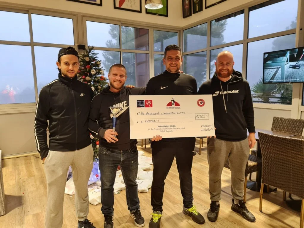 Succès du Trophée inter-entreprises 2020 à Tennis Padel Soleil