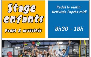 STAGE enfants PADEL LYON ESPRIT PADEL