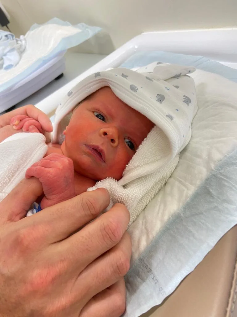 Terence Binisti bébé