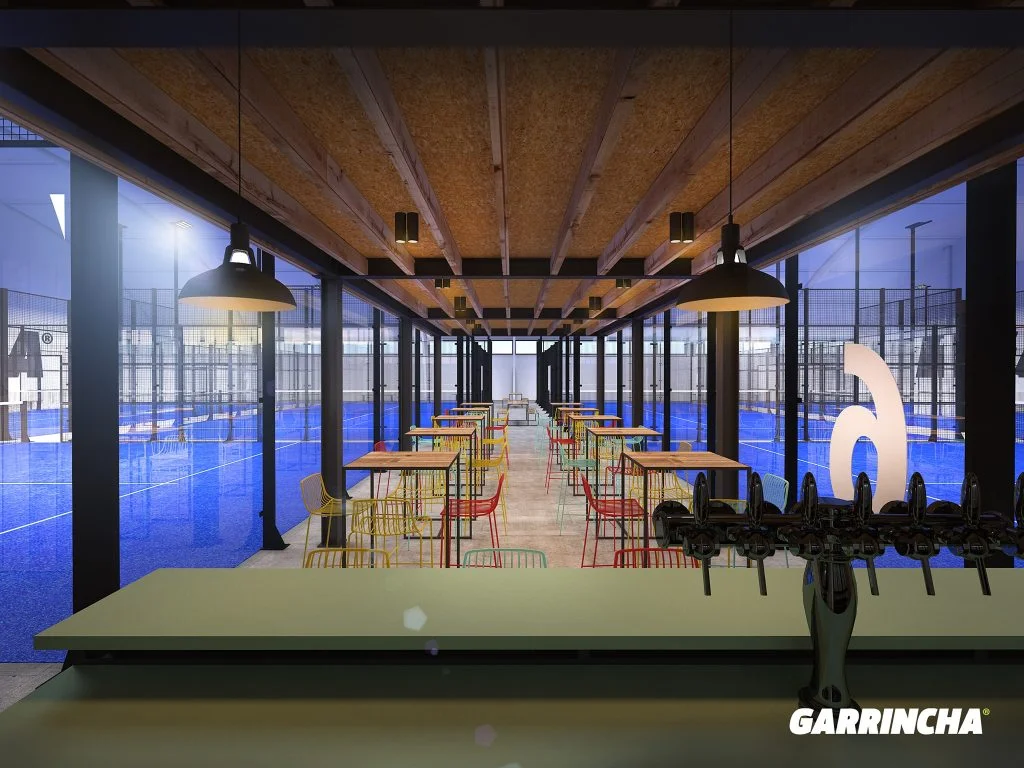 bar indoor Garrincha | Padel Magazine