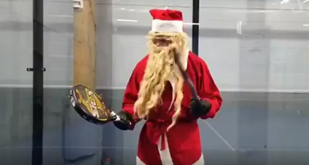 Santa Claus padel 2020 raqueta