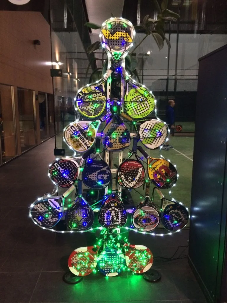 sapin de noël 2020 padel