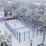 terrain de padel poudreuse neige | Padel Magazine terrain de padel poudreuse neige