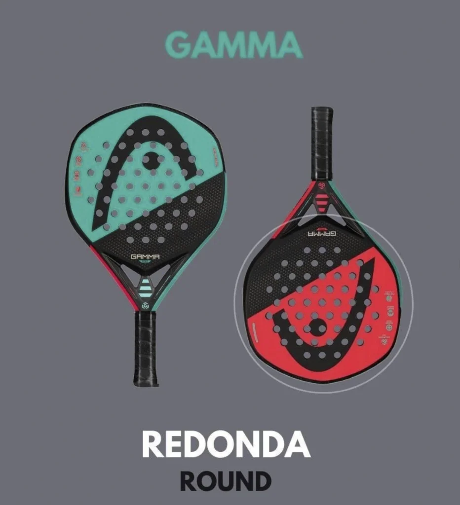 Gamma head padel ronde