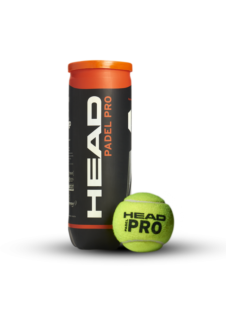 Head Padel Pro tube and ball