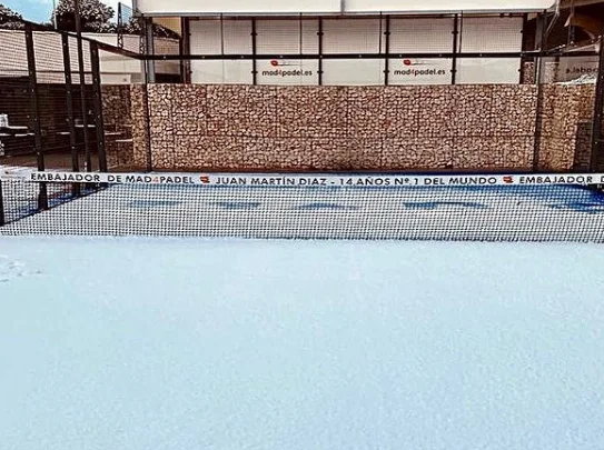 Mad 4 Padel neige filomena | Padel Magazine Mad 4 Padel neige filomena