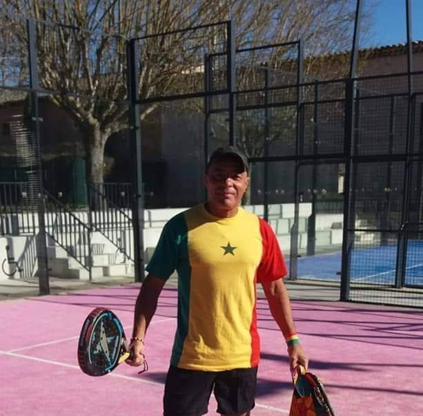 フィリップアパックテニス padel sans frontieres Senegal