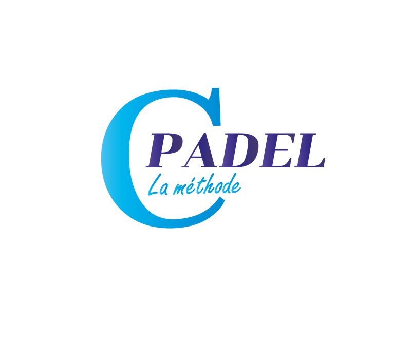 C-logotyp Padel himmelsblå