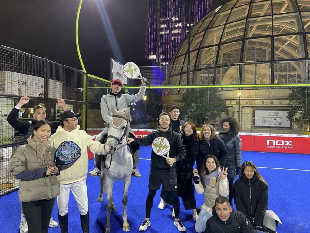 padel horse cheval chine | Padel Magazine padel horse cheval chine