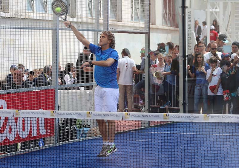 roberto mancini volée padel