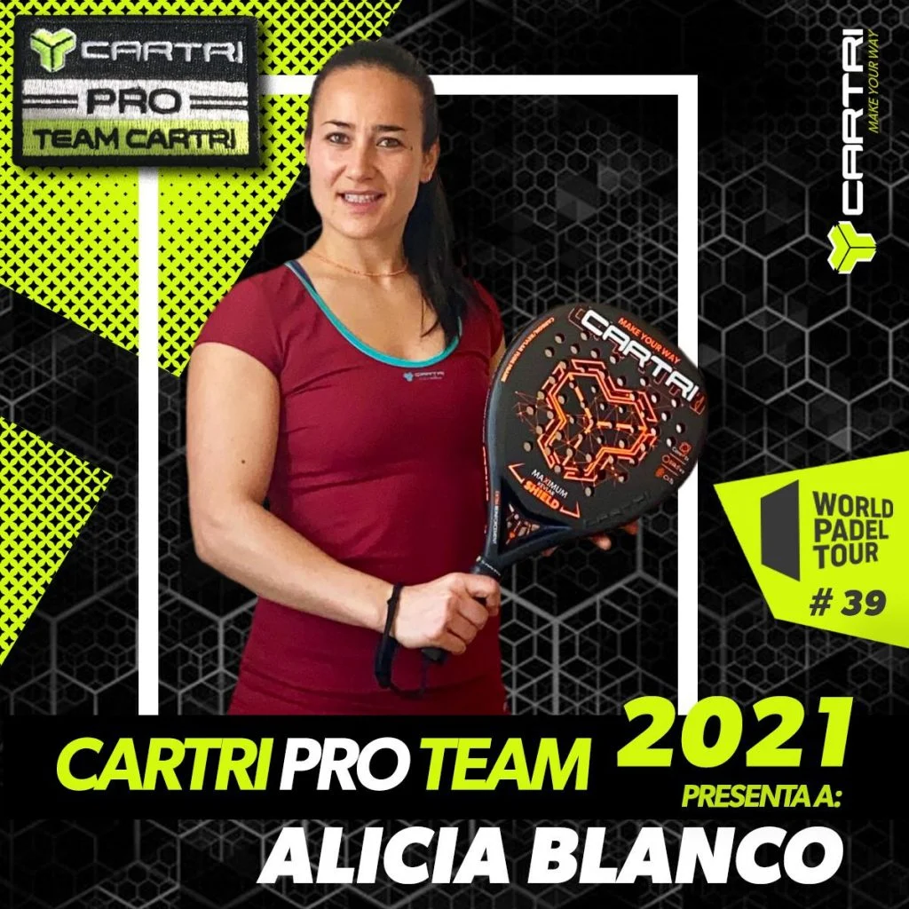 Alicia Blanco Cartri Pro Team 2021 | Padel Magazine Alba Perez Cartri Pro Team 2021