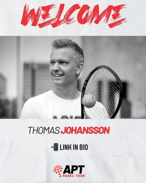 PADEL - SUÈDE - THOMAS JOHANSSON - 280221 | Padel Magazine PADEL - SUÈDE - THOMAS JOHANSSON - 280221