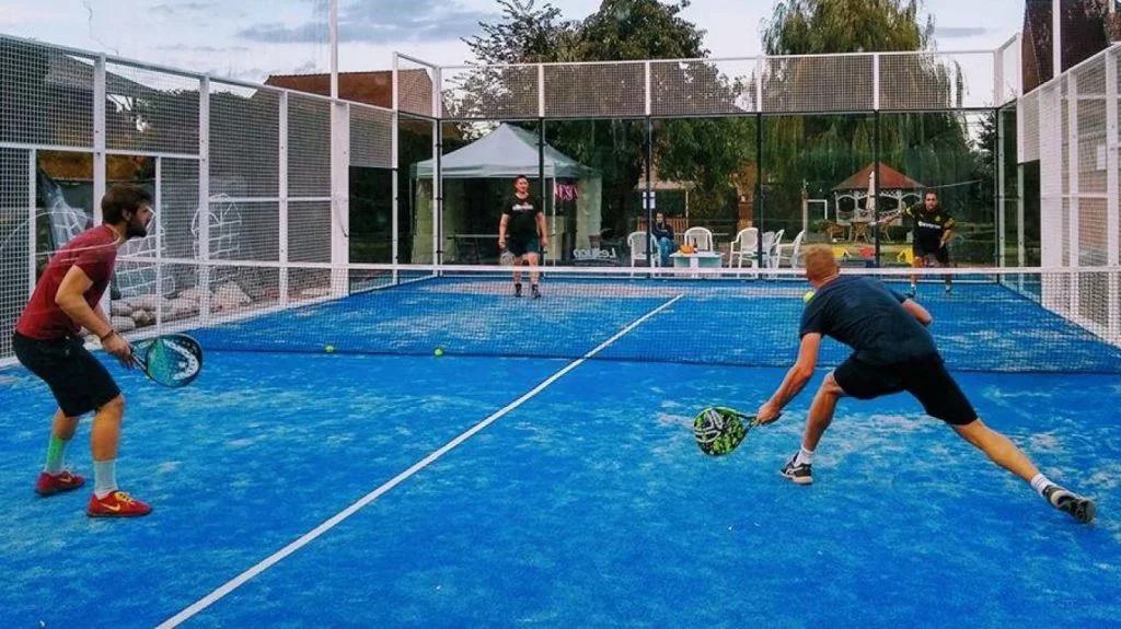 Terrain Outdoor Padel Smashing Club Nivellois