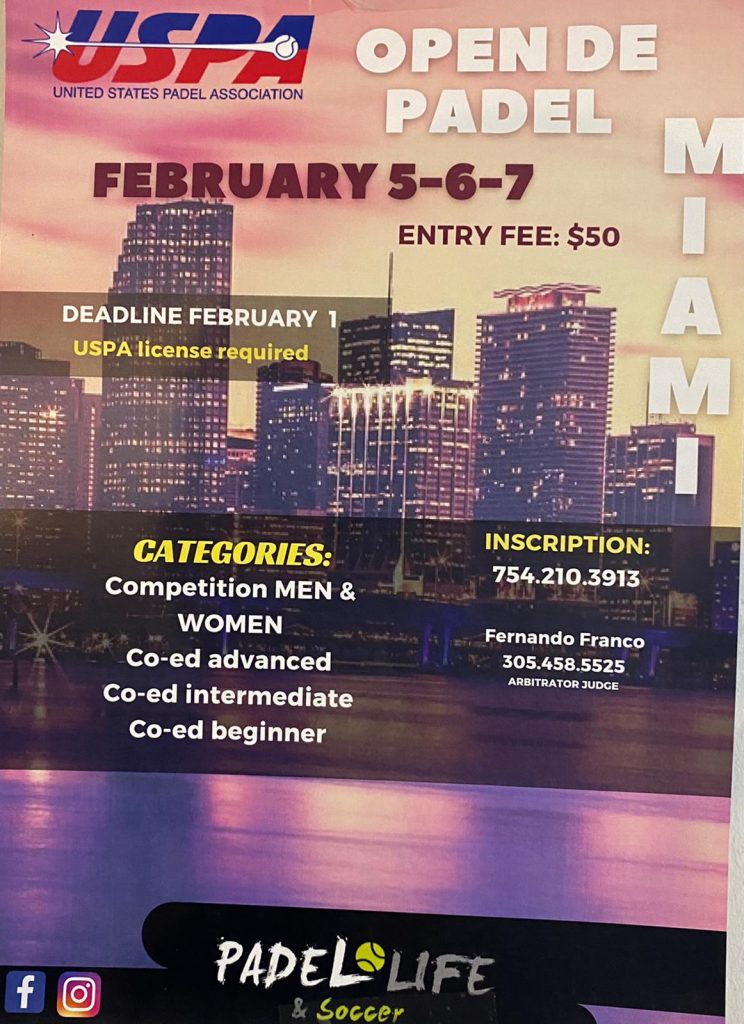 USPA Miami 2021 Poster