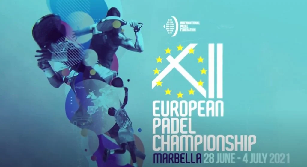 12e championnats d'Europe de Padel à Marbella | Padel Magazine logo bleu 12e championnats d'Europe de Padel à Marbella