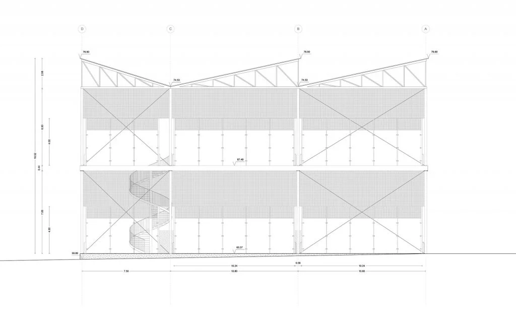 Castagnary padel Paris plan