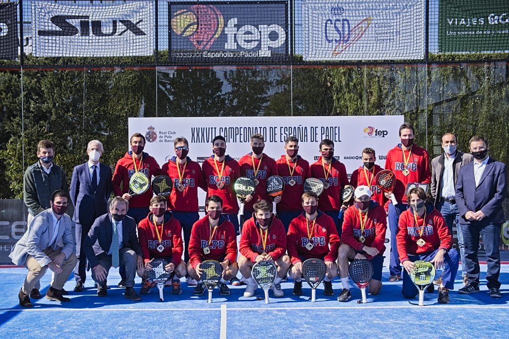 Champions RC Polo Barcelone 2021 espagne par équipes catégorie 1