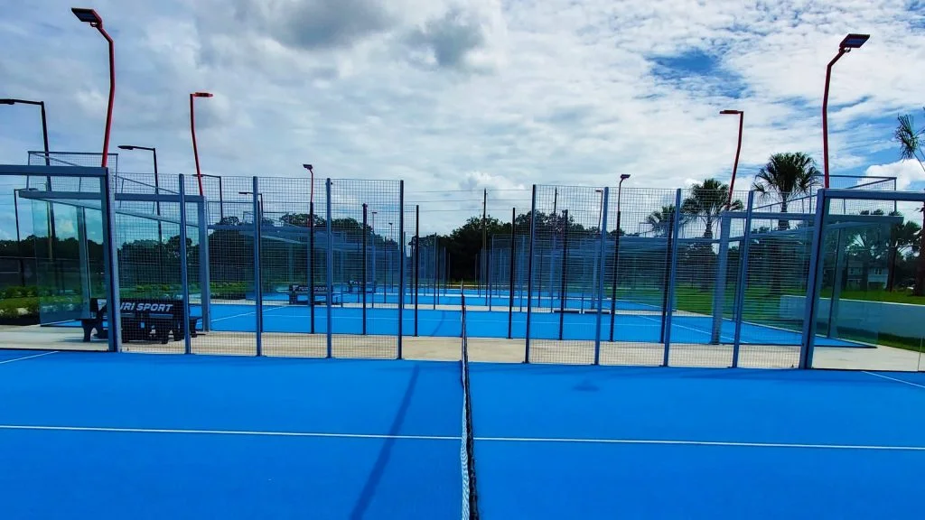Palmbomen SVB Tennis Center USA Padel