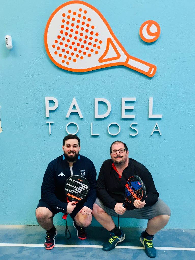 Kevin CortesThomas Mersie padel tolosa