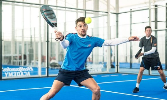 Martin Di Nenno forehand volley