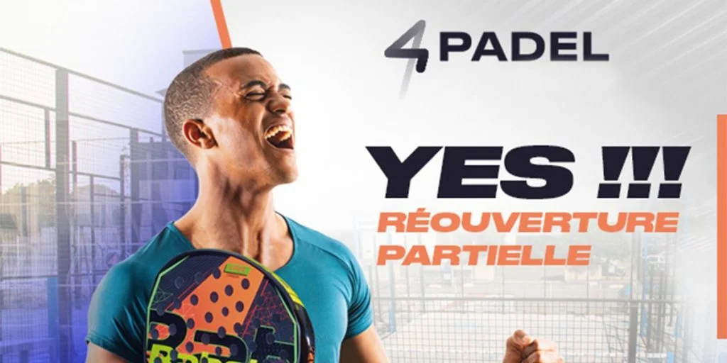 4PADEL Marville rouvre partiellement !