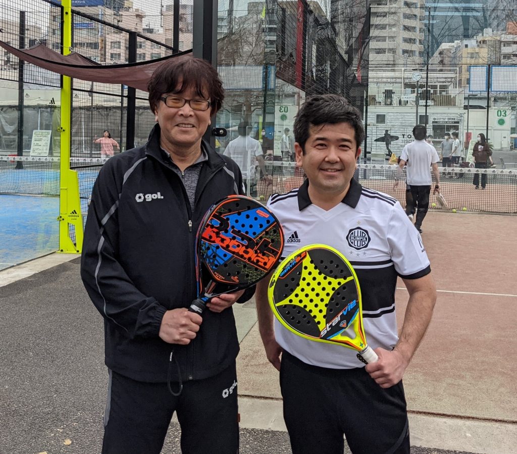 Youichi takahashi koji nakatsuka padel giappone