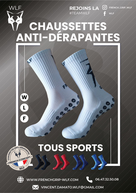 chaussettes frenchgrip wlf